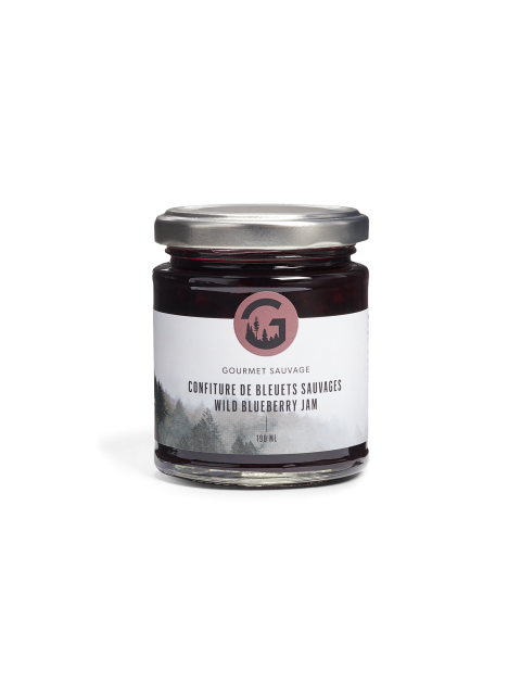 Confiture de bleuets sauvage | 190 ml