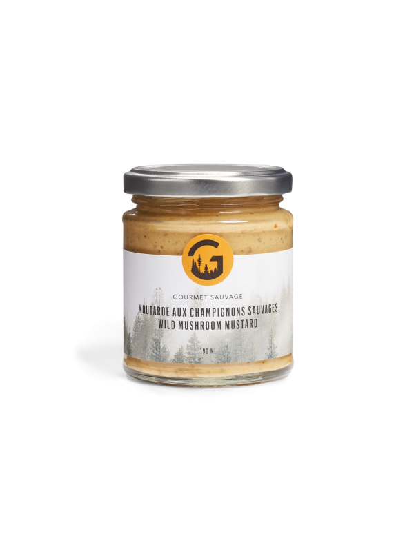 Moutarde aux champignons sauvages | 190 ml