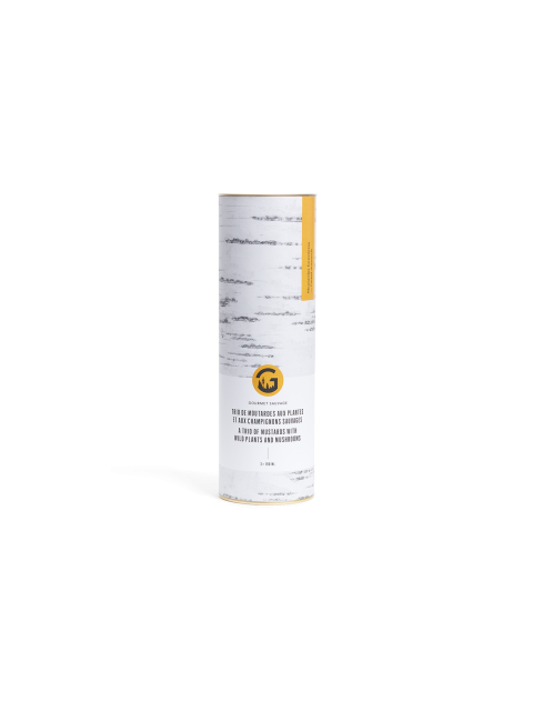 Trio Moutardes forestières| 3 X 190 ml