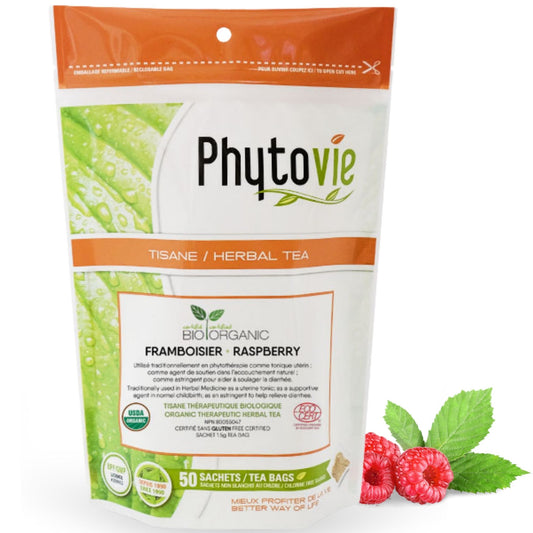 Framboisier BIO | Tonique utérin | 50 Sachets
