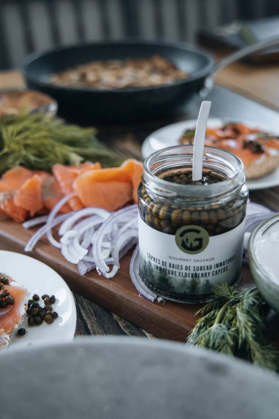 Câpres de Baies de Sureau immatures