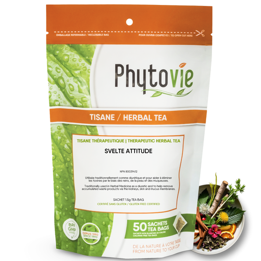 Svelte Attitude | Diuretic & eliminates toxins | 50 Sachets
