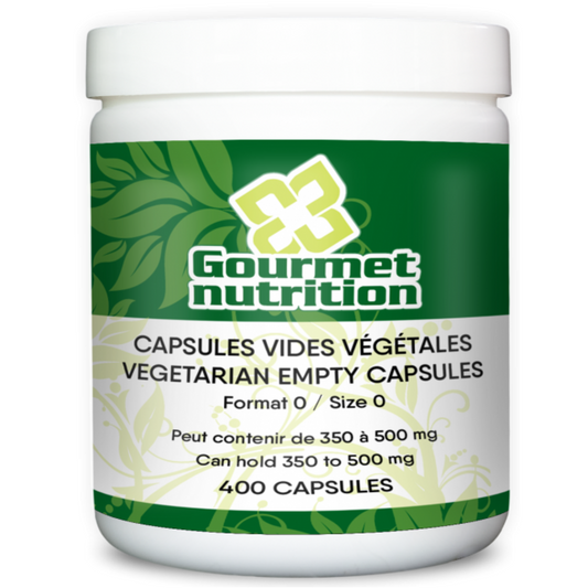 Capsules végétale 0 | 400 capsules