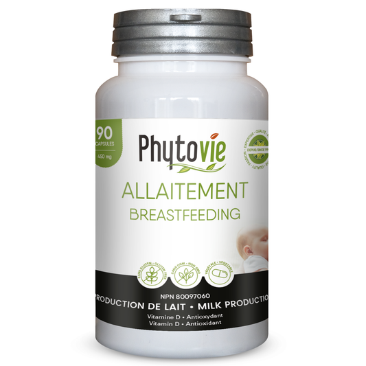 Allaitement | Aide à la production/sécrétion de lait maternel | 90 capsules