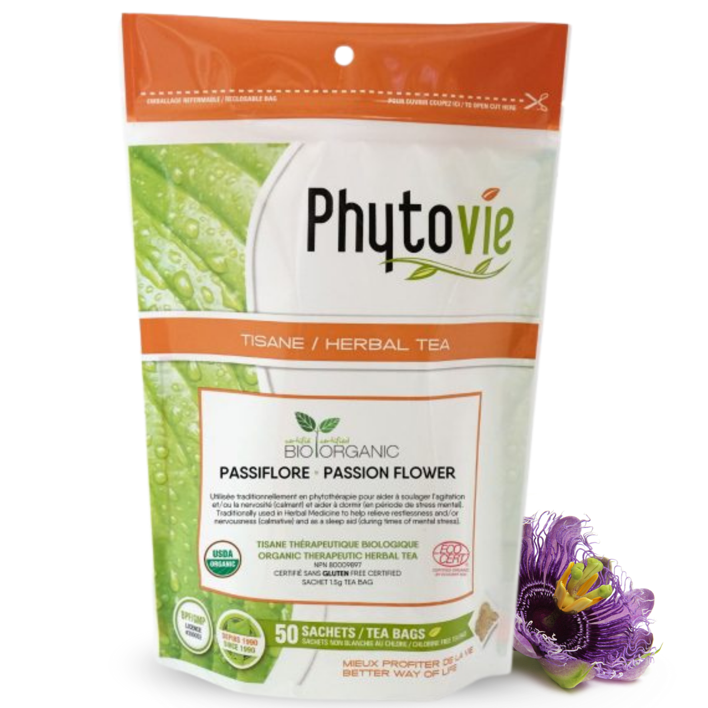 Passiflore | Sommeil & stress | 50 sachets
