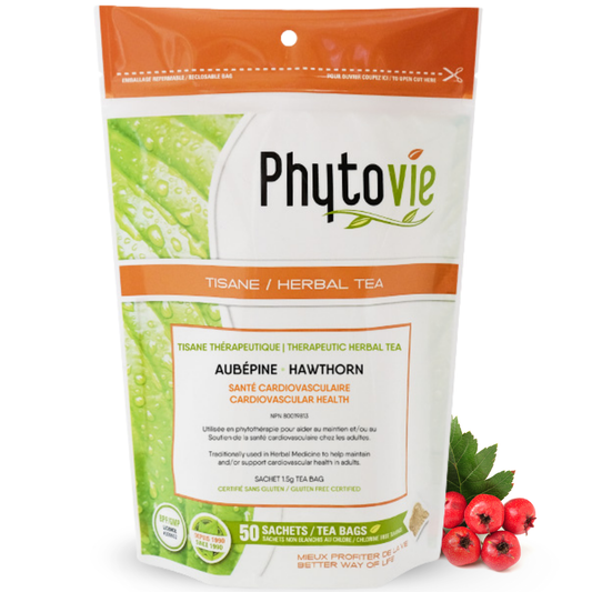 Aubépine | Santé cardiovasculaire | 50 sachets