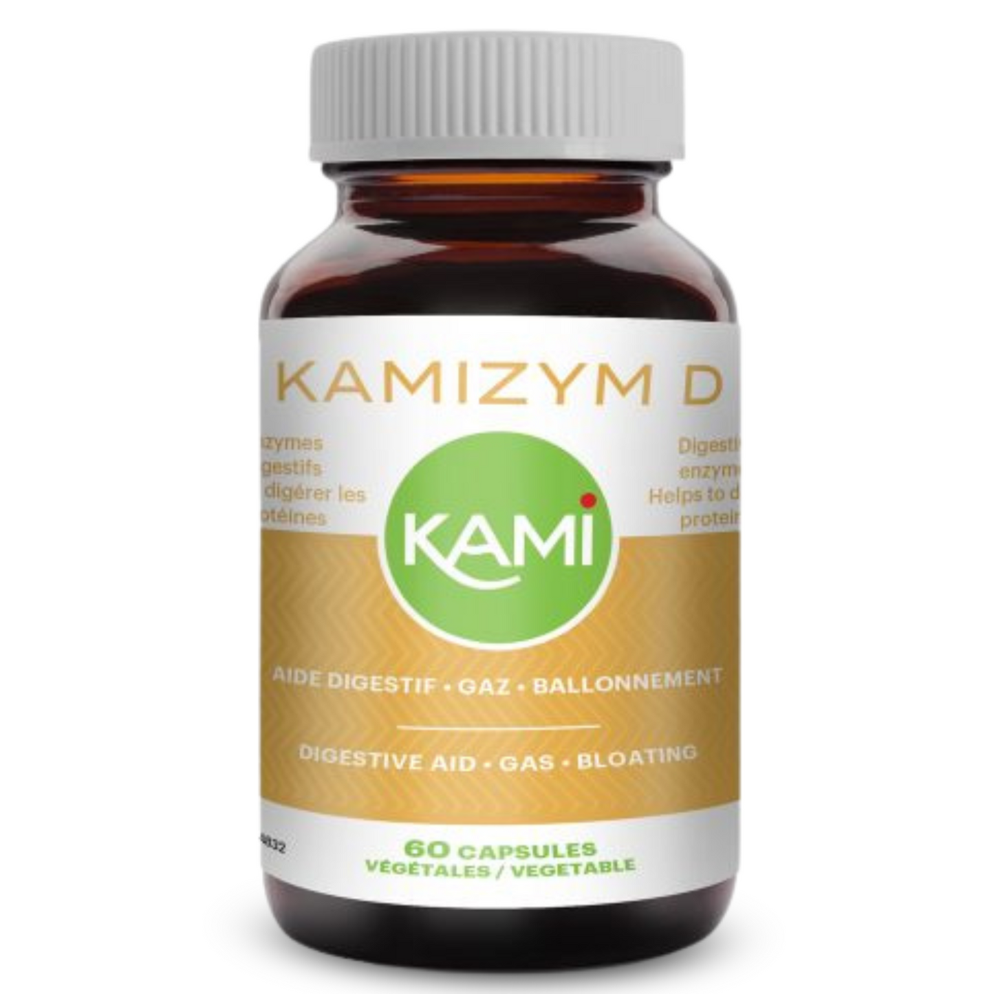 KAMIZYM-D |Soutien digestif après repas| 60 Capsules