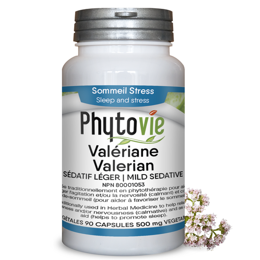 Valériane | Sédatif léger | 90 capsules