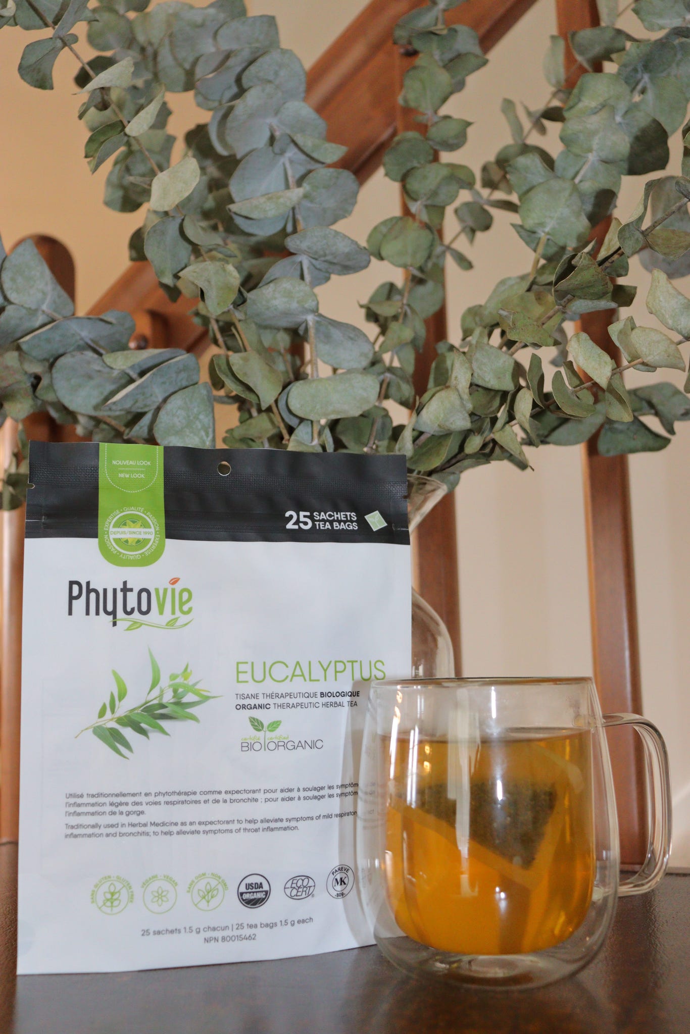 Organic Eucalyptus | Expectorant | 25 Bags