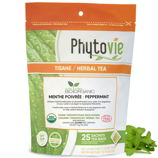 Menthe poivrée BIO | Digestion | 25 Sachets