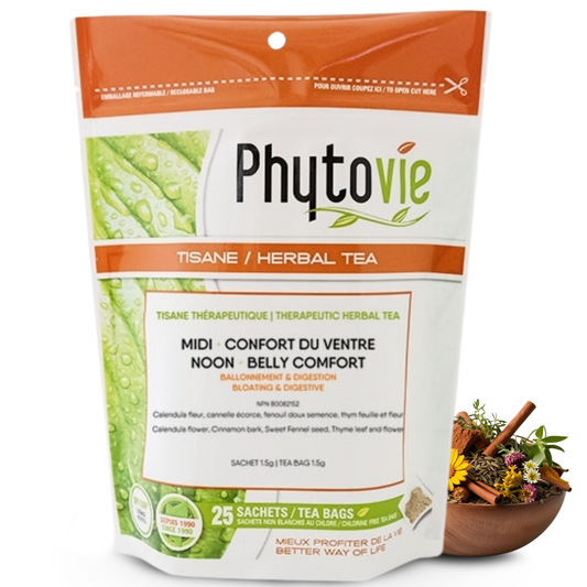 Midi - Confort du ventre | Ballonnement & digestion | 25 Sachets