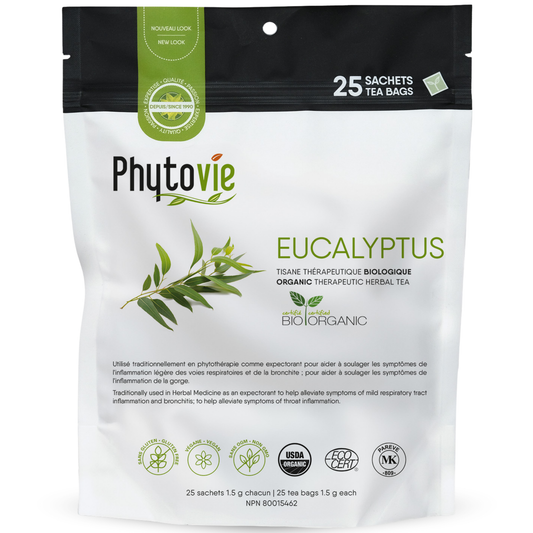 Eucalyptus BIO | Expectorant | 25 Sachets