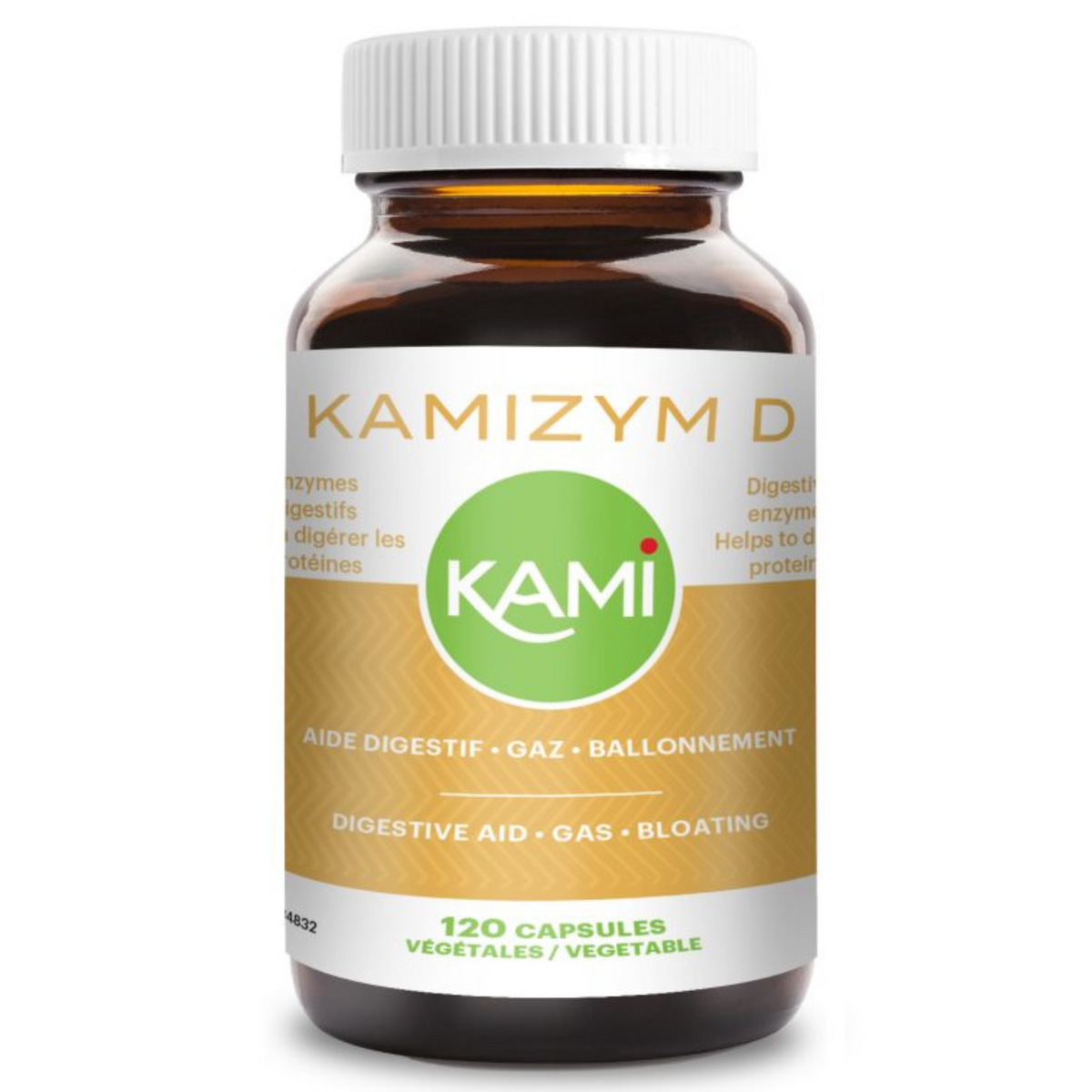 Kamizym-D | Soutien digestif après repas | 120 capsules