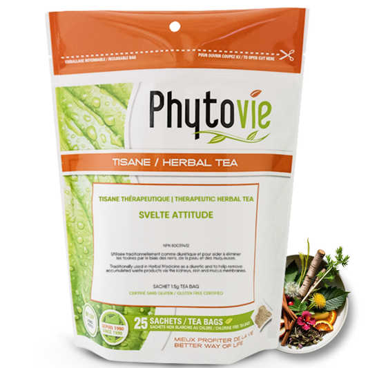 Svelte Attitude | Diurétique & élimine les toxines | 25 Sachets