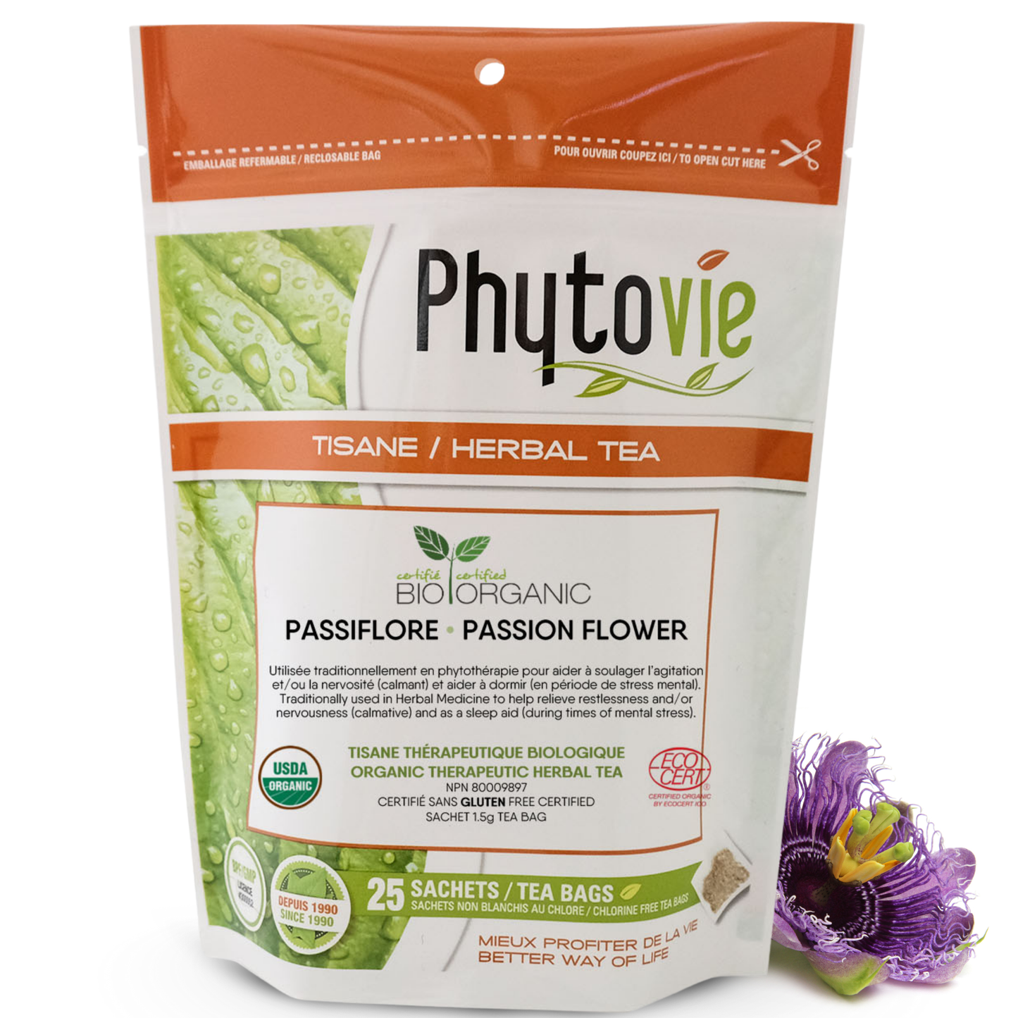 Passiflore | Sommeil & stress | 25 Sachets