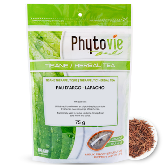 Pau d'arco | Sore throat | 75 grams
