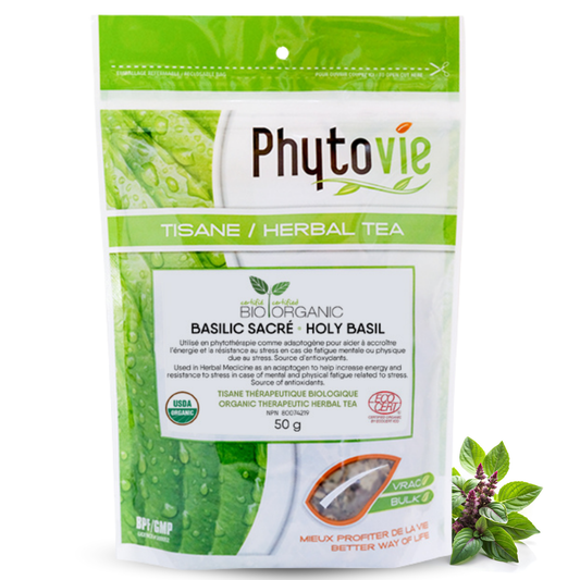 Basilic sacré BIO | Énergie & résistance au stress | 50 grammes