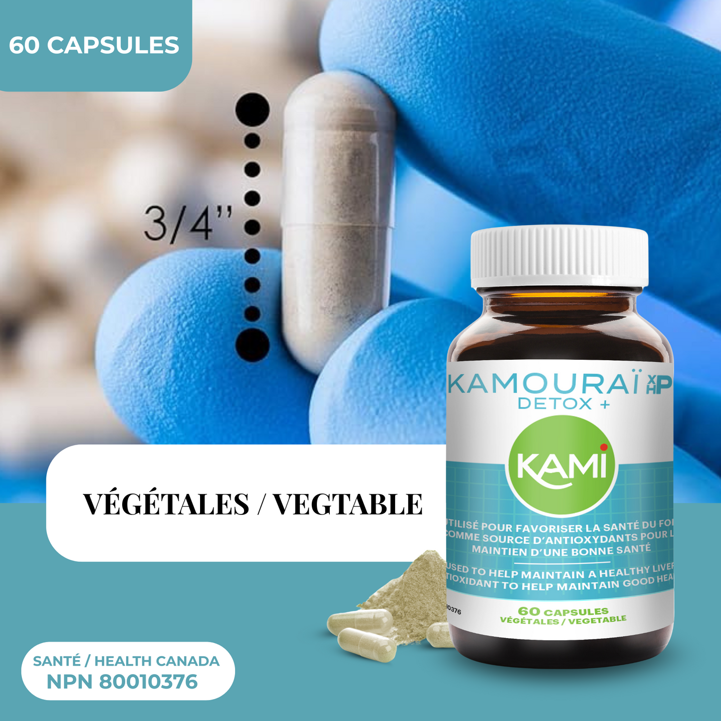 KAMOURAÏ XHP | Liver Health | 60 Capsules
