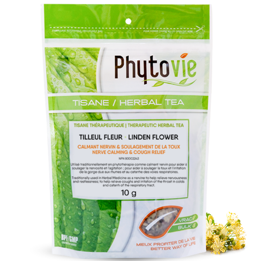 Tilleul fleur | Calmant nervin & soulagement de la toux | 10 grammes