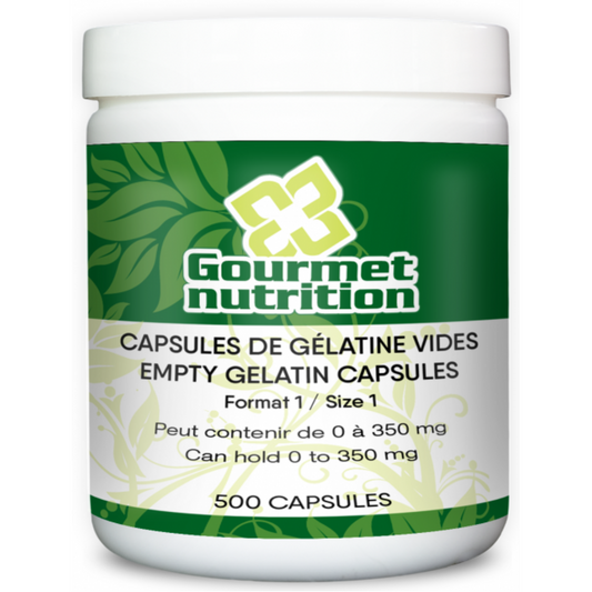 Capsules de gélatine 1 | 500 capsules