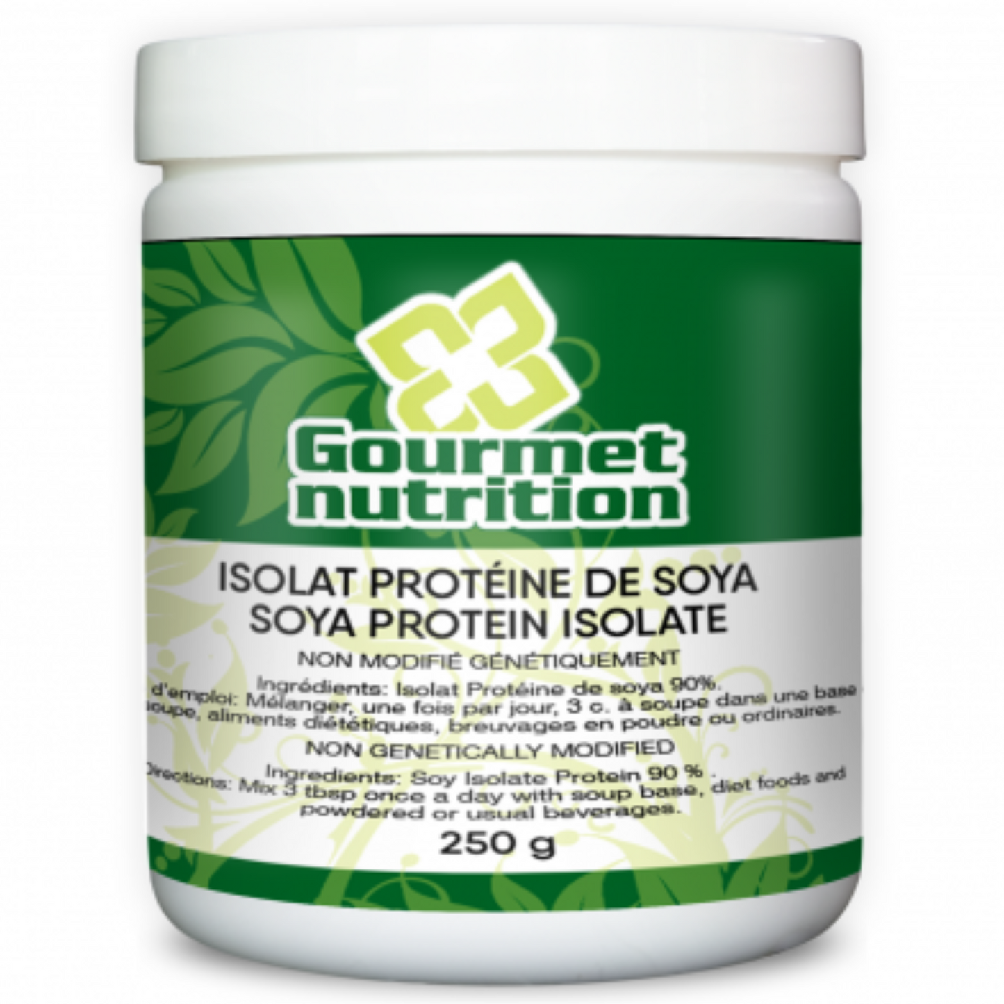 Isolat protéine de soya NGM | 250 grammes