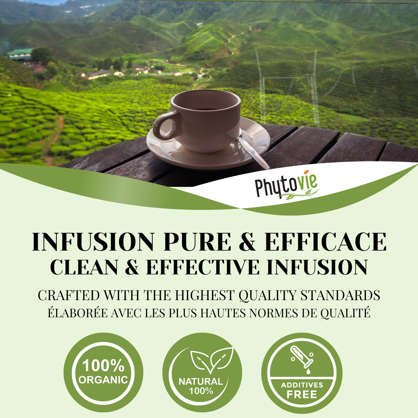 Méditation BIO | Détente mentale | 50 Sachets