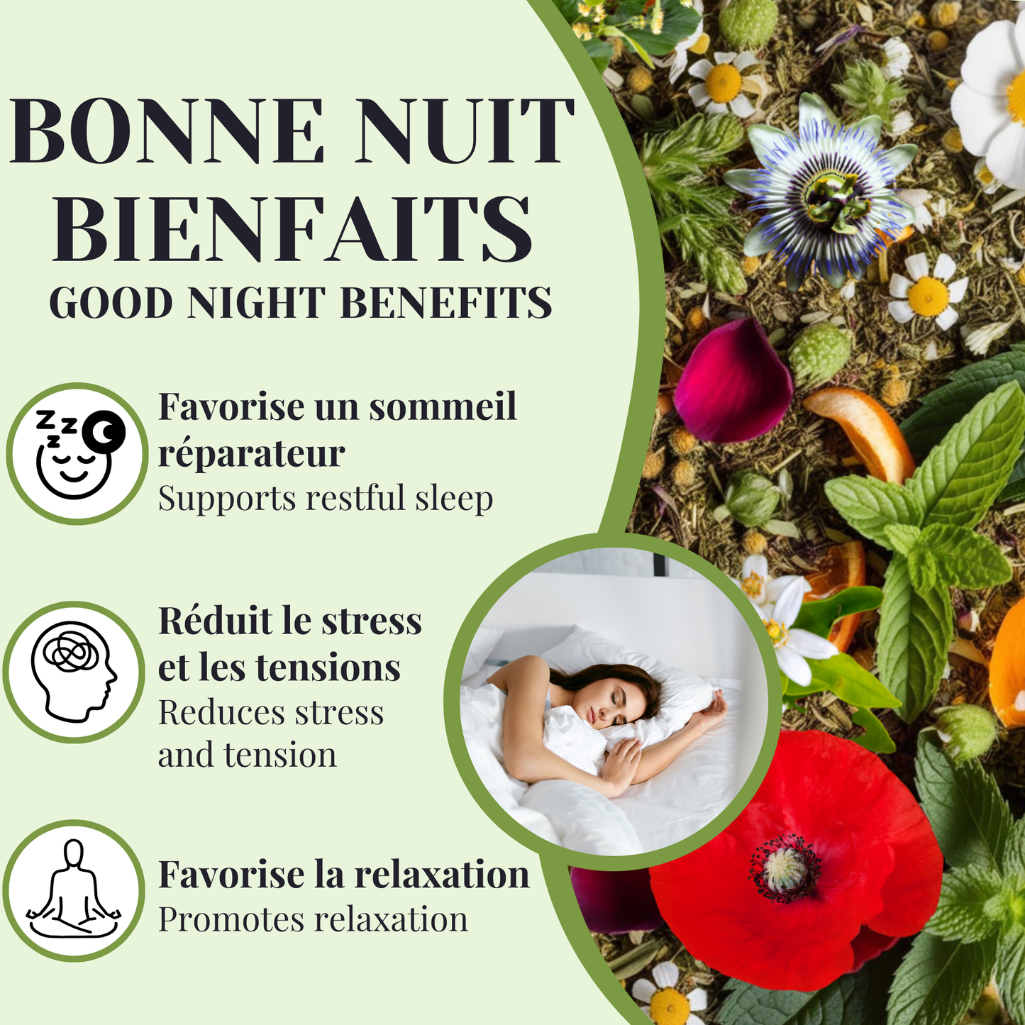 Bonne Nuit | Sommeil & stress | 60 grammes