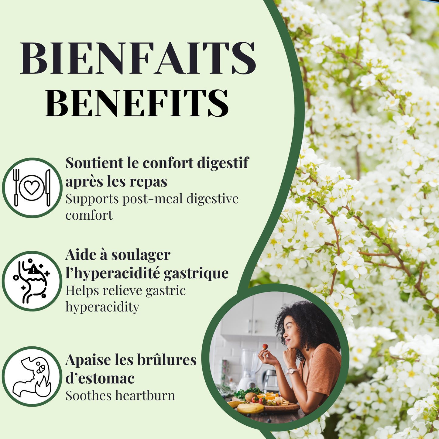 Reine des prés | Digestion | 90 capsules