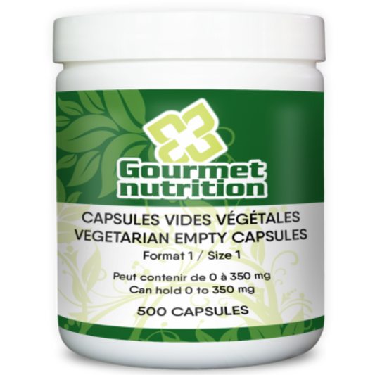 Capsules végétale 1 | 500 capsules