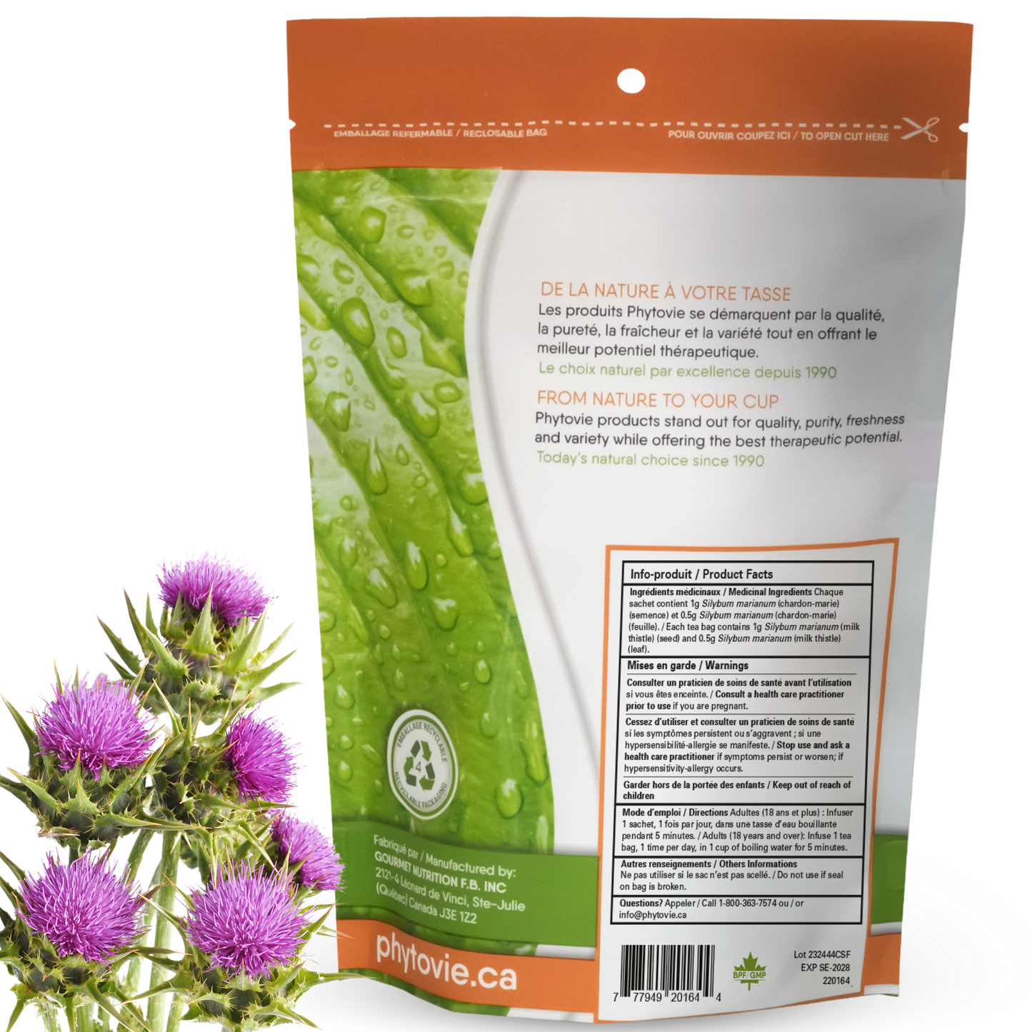 Milk Thistle | Digestion & Liver | 25 Sachets