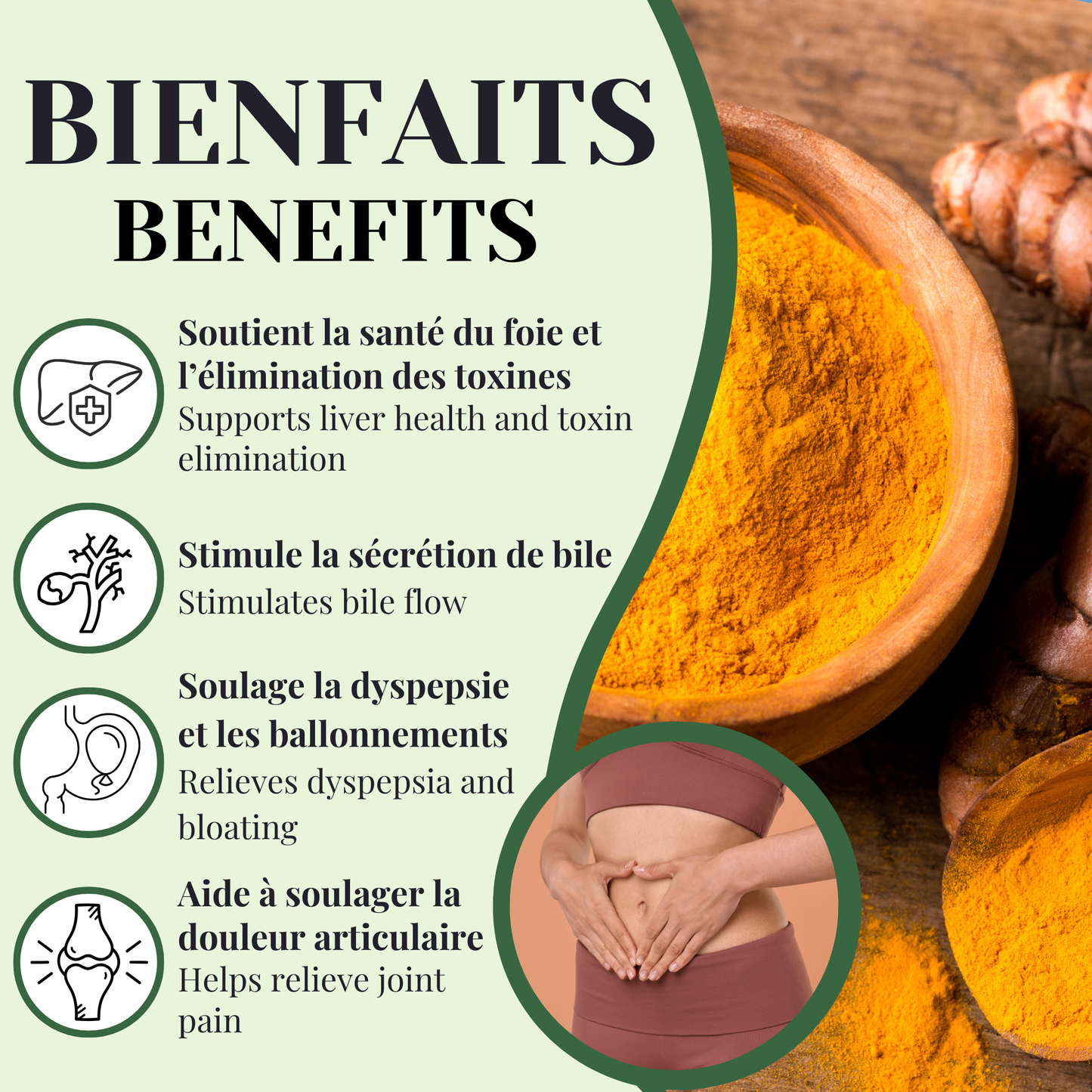 Curcuma | Digestion |Â 60 capsules