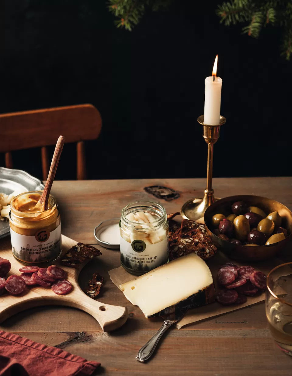 Moutarde aux champignons sauvages | 190 ml
