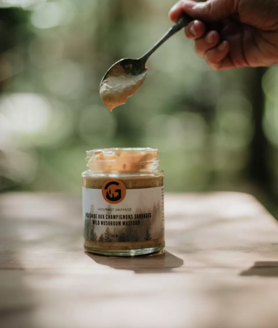 Moutarde aux champignons sauvages | 190 ml
