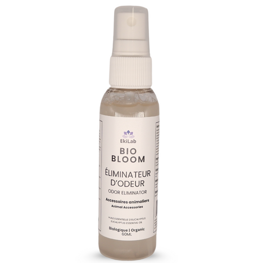 Bio Bloom | Éliminateur d'odeur animaux | Eucalyptus | 60 ml