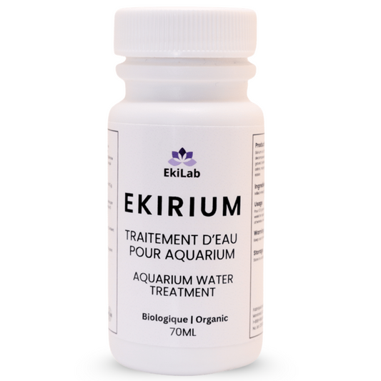 Ekirium | Traitement d'eau pour aquarium | 70 g