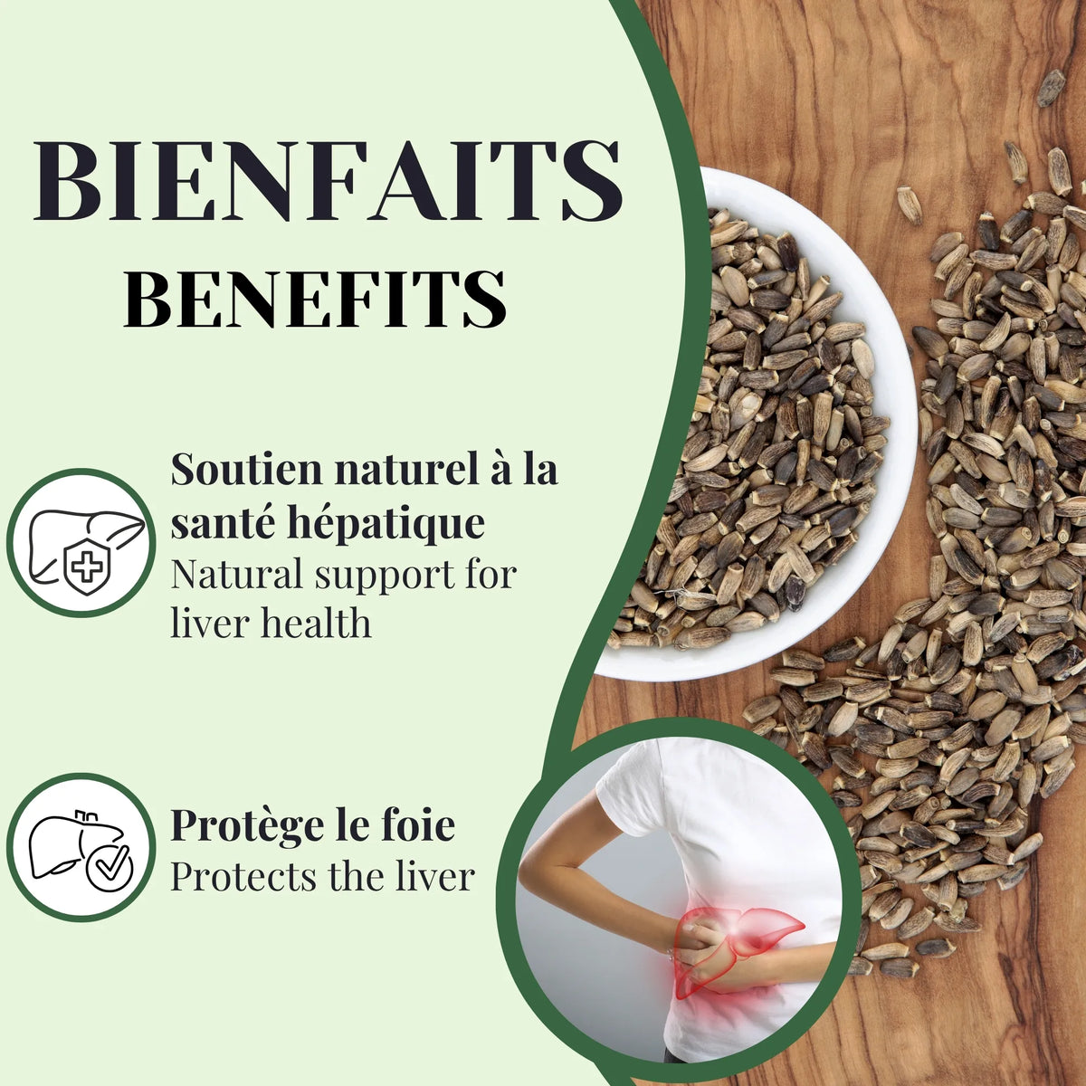 Chardont marie bienfaits vrac 100g, protège le foie