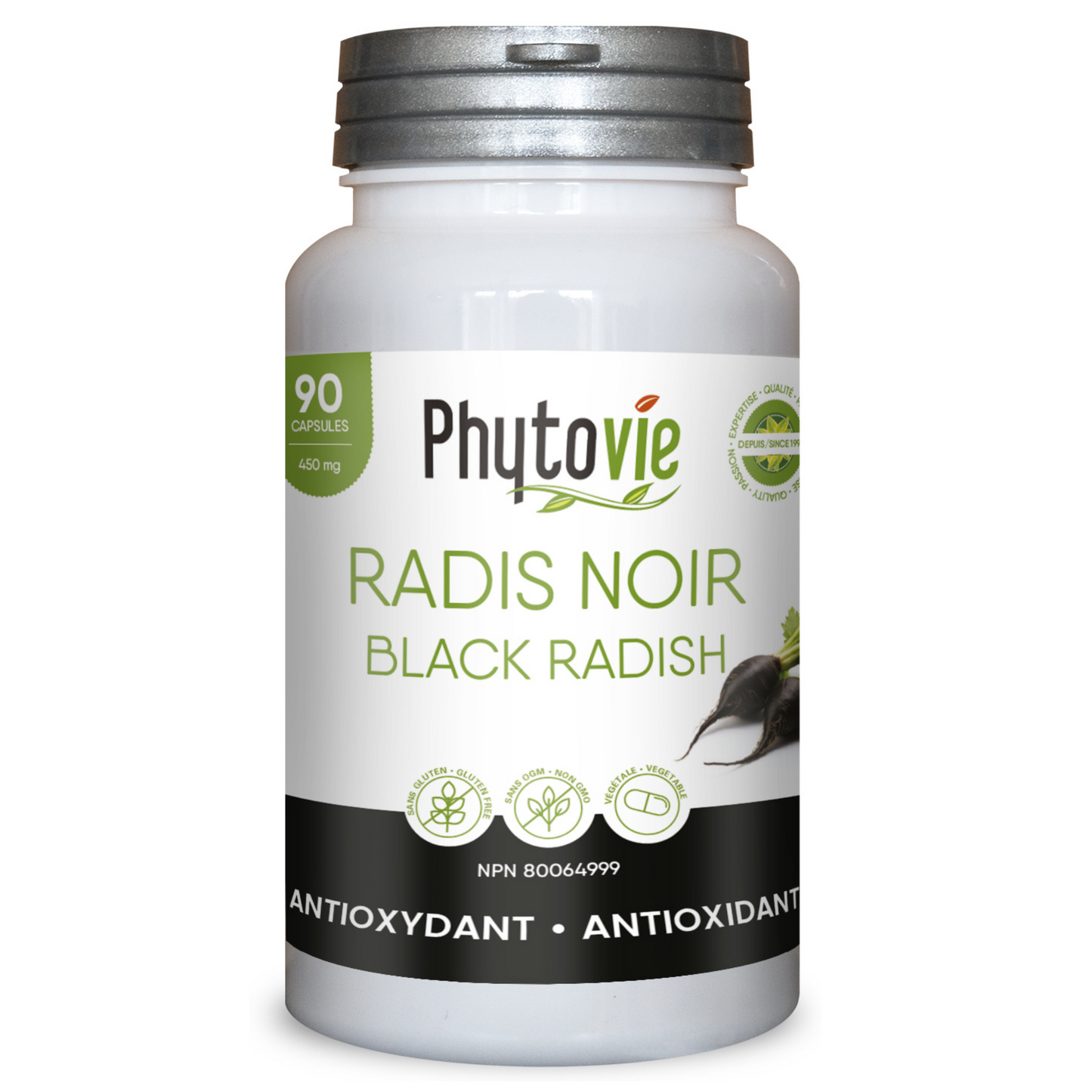 Radis Noir | Antioxydant | 90 capsules