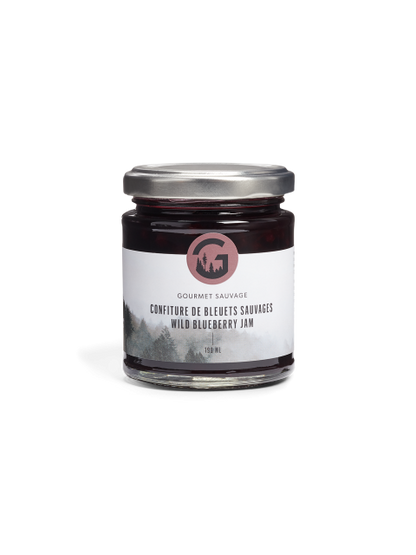 Confiture de bleuets sauvage | 190 ml