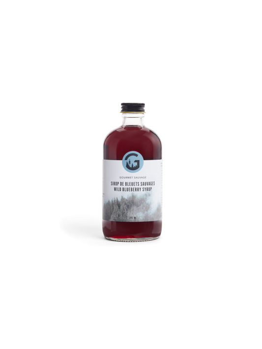Sirop de bleuets sauvages | 245 ml