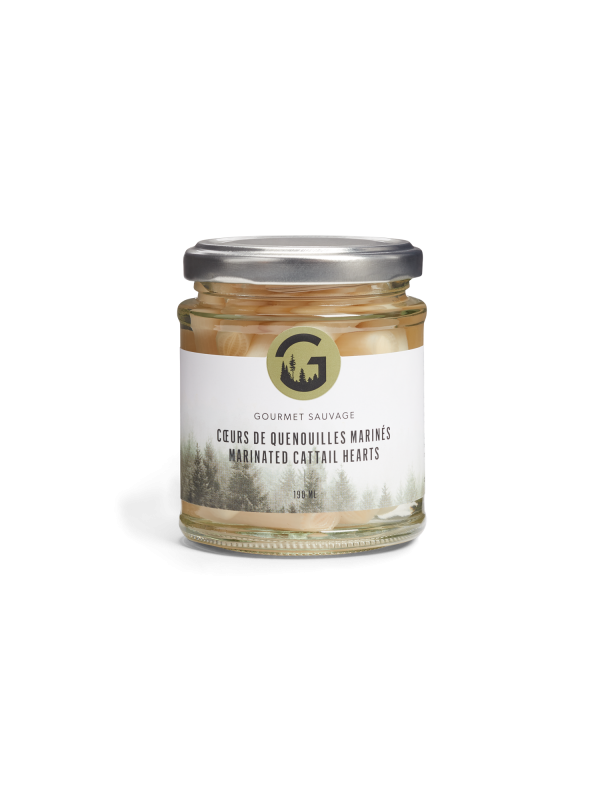 Coeurs de quenouilles marinés | 190 ml