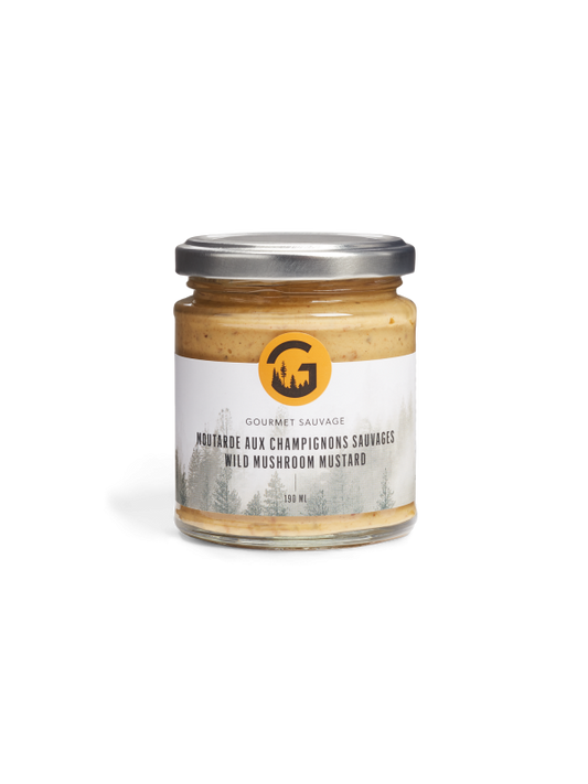 Moutarde aux champignons sauvages | 190 ml