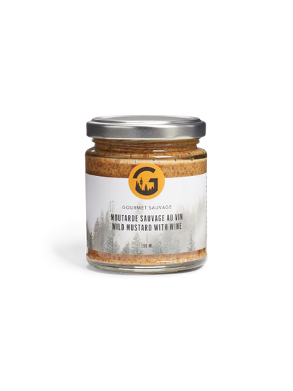 Moutarde sauvage au vin | 190 ml