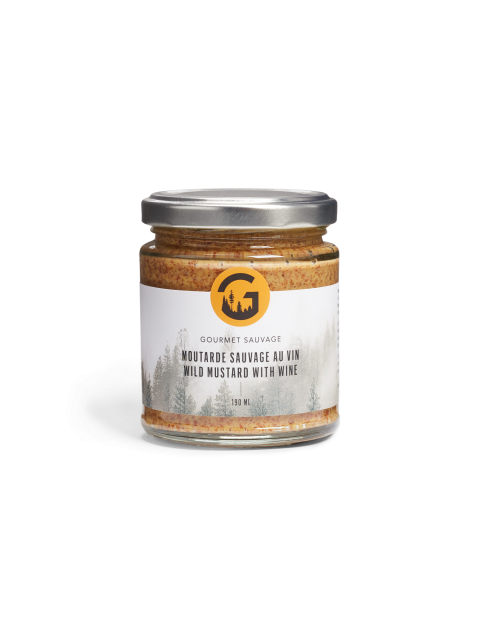 Moutarde sauvage au vin | 190 ml