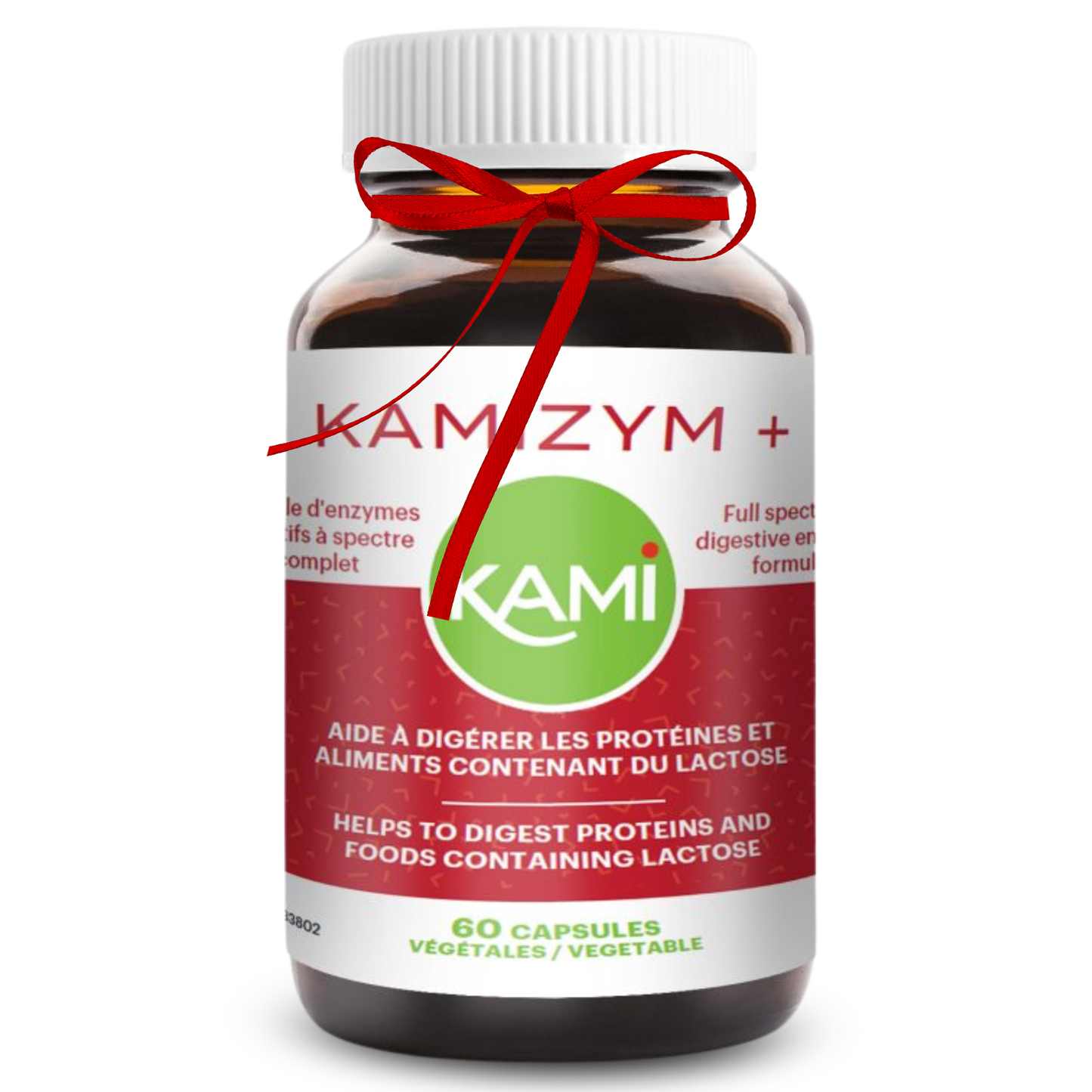 KAMIZYM + | Digestion, bloating & intestinal gas | 60 capsules