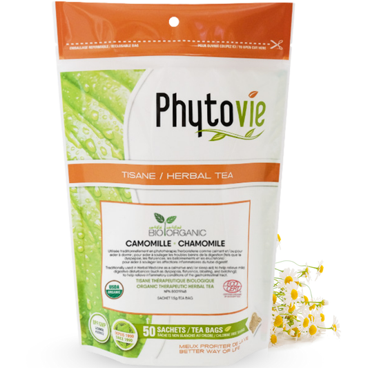 Organic Chamomile | Calming & Digestive | 50 Bags