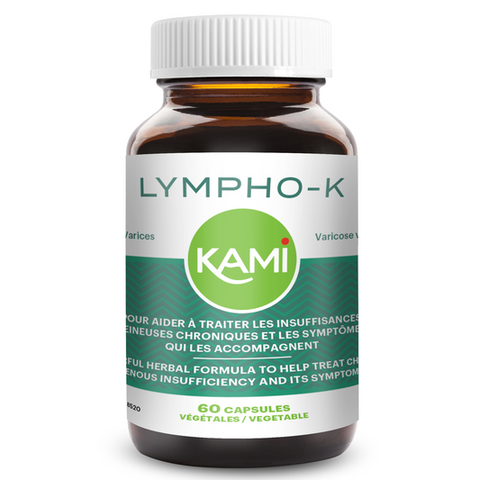 LYMPHO-K  | Insuffisances veineuses chroniques | 60 capsules