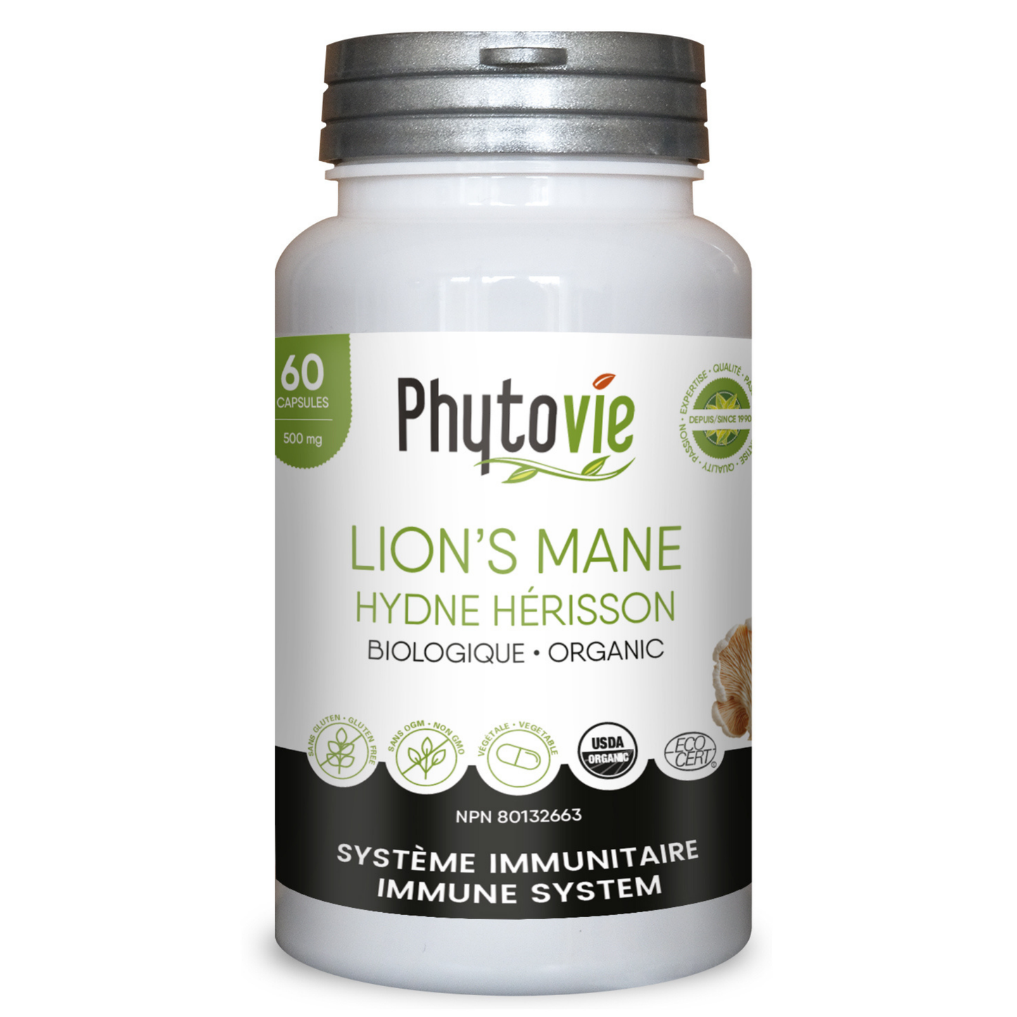 Hydne hérisson | Système immunitaire | 60 capsules