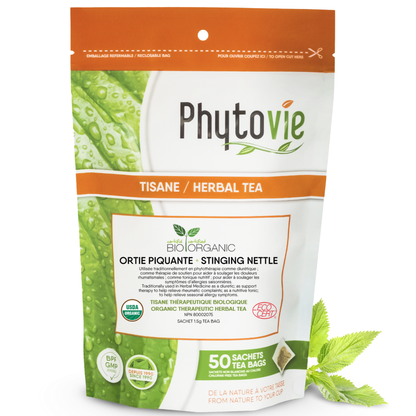 Ortie piquante bio | Tonique nutritif | 50 Sachets