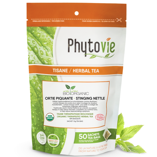 Ortie piquante bio | Tonique nutritif | 50 Sachets