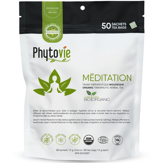 Méditation BIO | Détente mentale | 50 Sachets